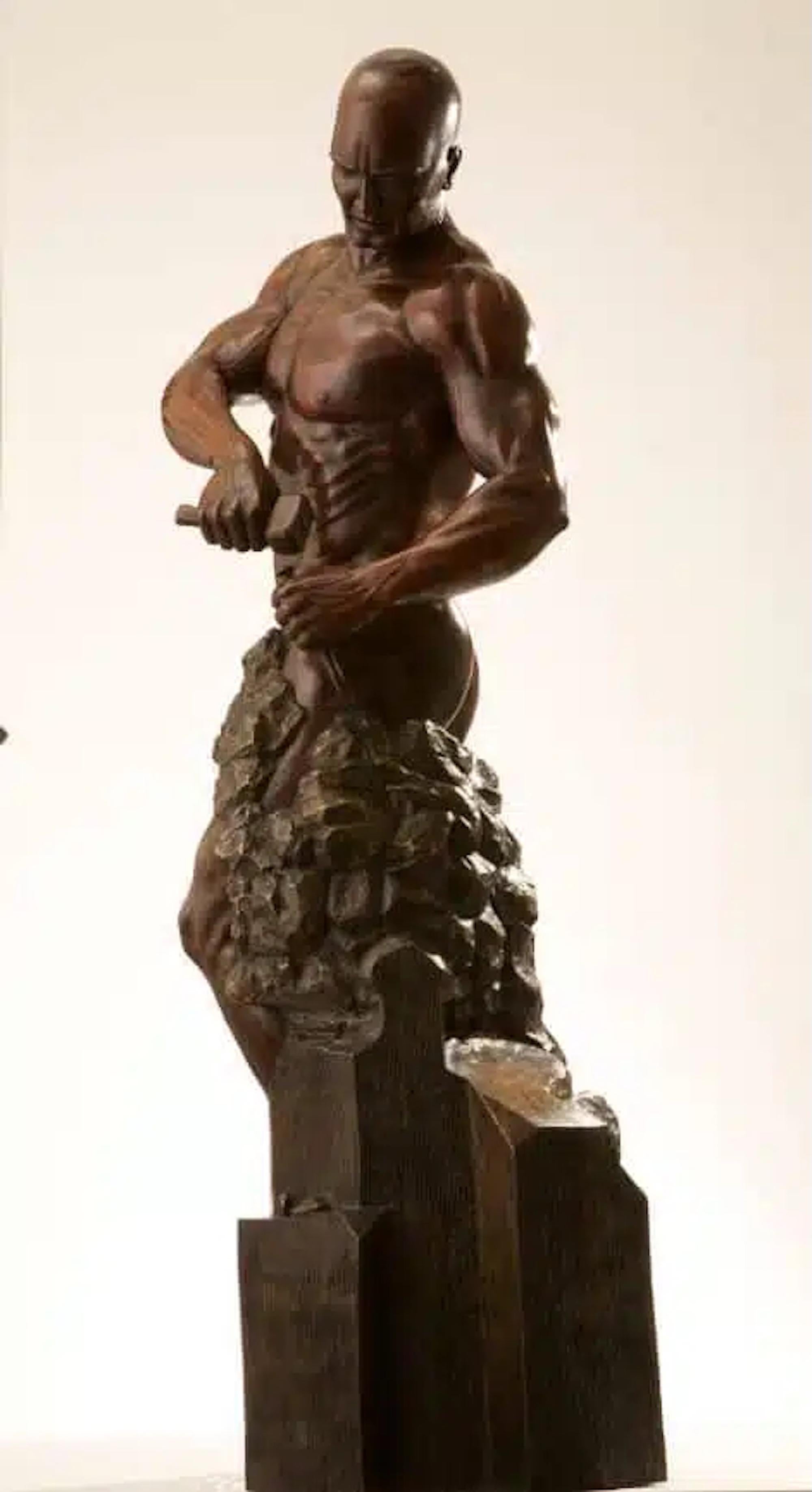 Master of Your Own Destiny II - Bronze Sculpture, Self-accomplishment