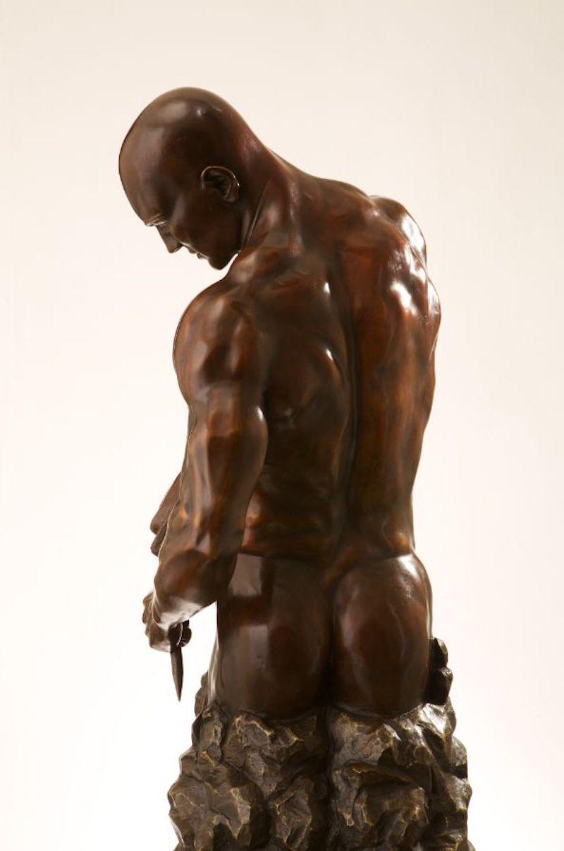 Master of Your Own Destiny II by Walter Peter Brenner - Mythological, bronze For Sale 2