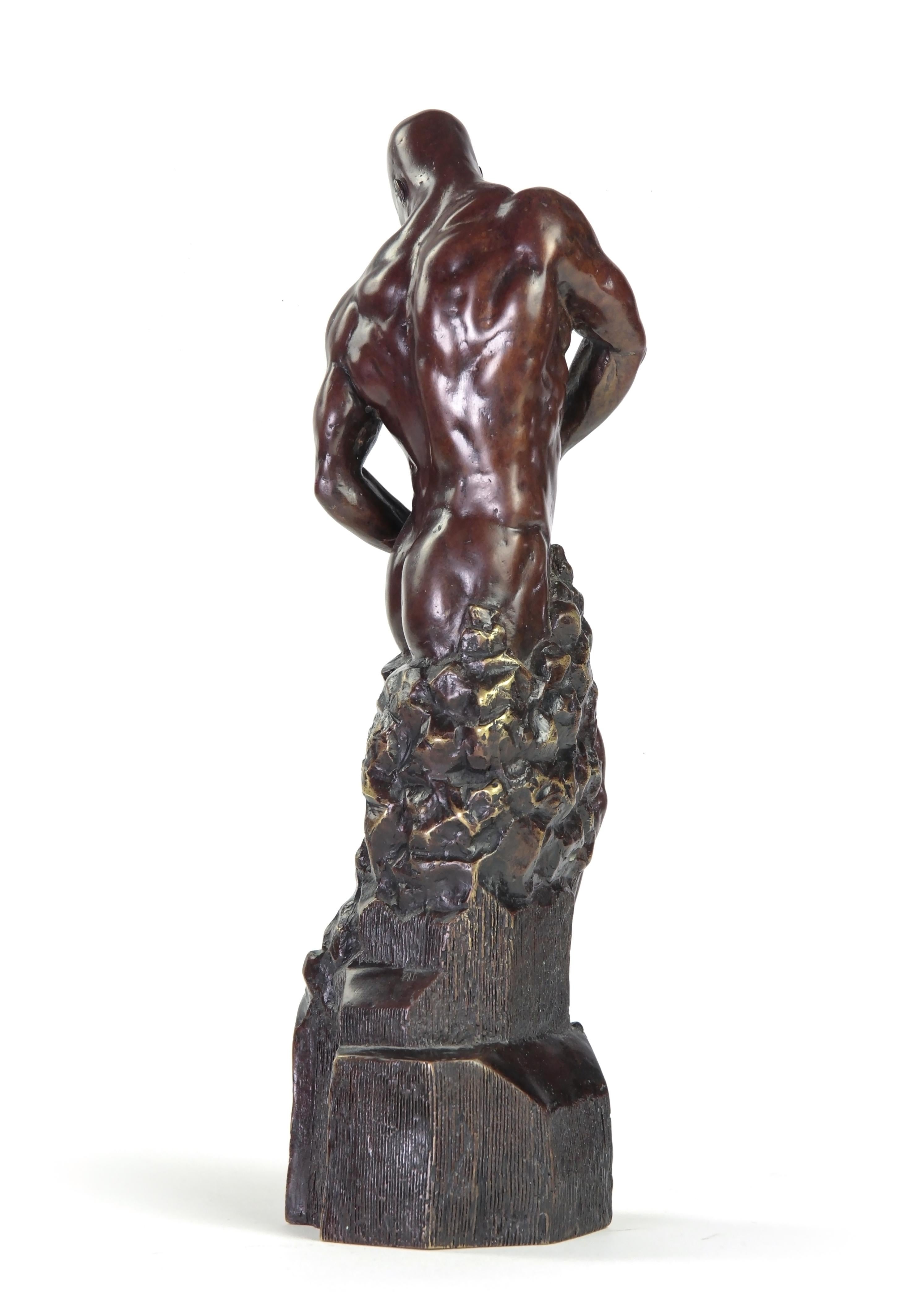 Master of Your Own Destiny II by Walter Peter Brenner - Mythological, bronze For Sale 1