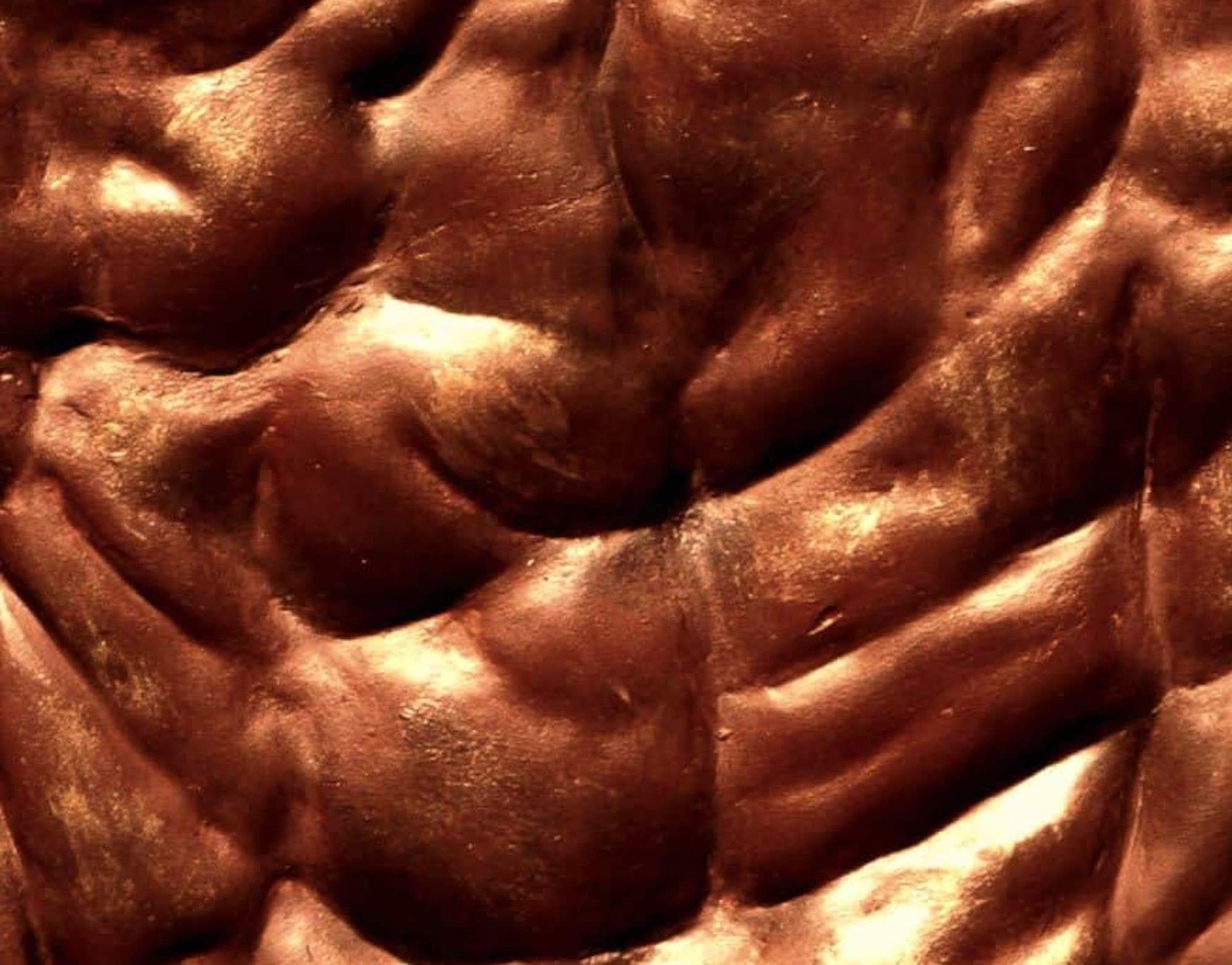 Torso des Herkules von Walter Peter Brenner - Bronzeskulptur, männlicher Torso, nackt im Angebot 3
