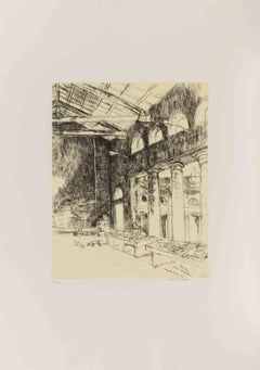 Walter Piacesi - Il mercato di Senigallia - Acquaforte di Walter Piacesi - Anni
70 Il mercato di Senigallia - Acquaforte di Walter Piacesi - Anni
70