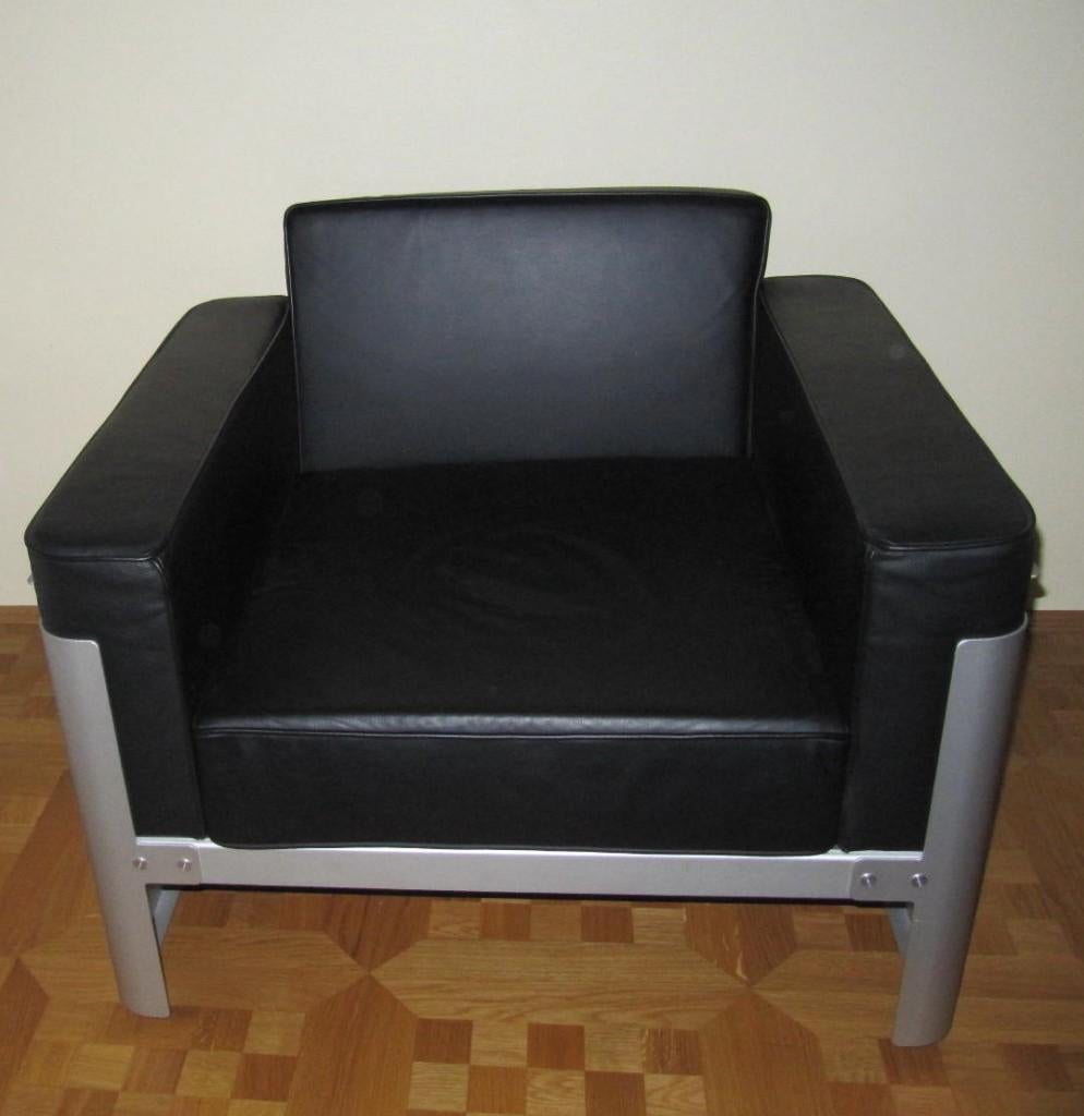 Walter Pichler, Galaxy-Stuhl aus eloxiertem Aluminium, 1966, Original (Österreichisch) im Angebot