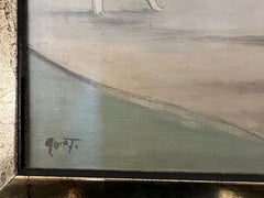 Untitled, ca.1939 Important Racial Painting by 1930s Radical American Surrealist