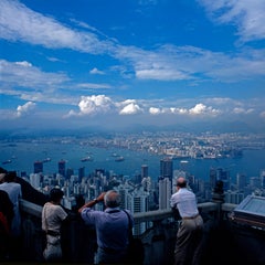 Vintage The City of Hong Kong, 1980, Limited ΣYMO Edition, Photo print on Alu-Dibond