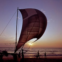 Walter Rudolph, Catamaran, Ceylan 1980, édition limitée ΣYMO, exemplaire 1 sur 50