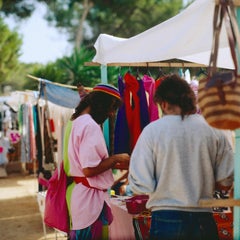 Vintage Walter Rudolph, Hippies in Punta Arabí, Ibiza, ΣYMO Edition, Copy 1 of 50