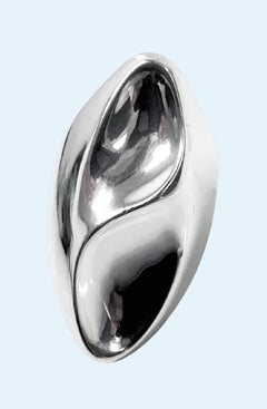 Walter Schluep Anillo de plata de ley de los años 80 Montreal Canadá