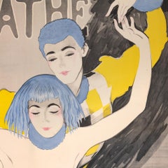 Pathe Hagen Original Jugendstil Poster by Walter Schnackenberg