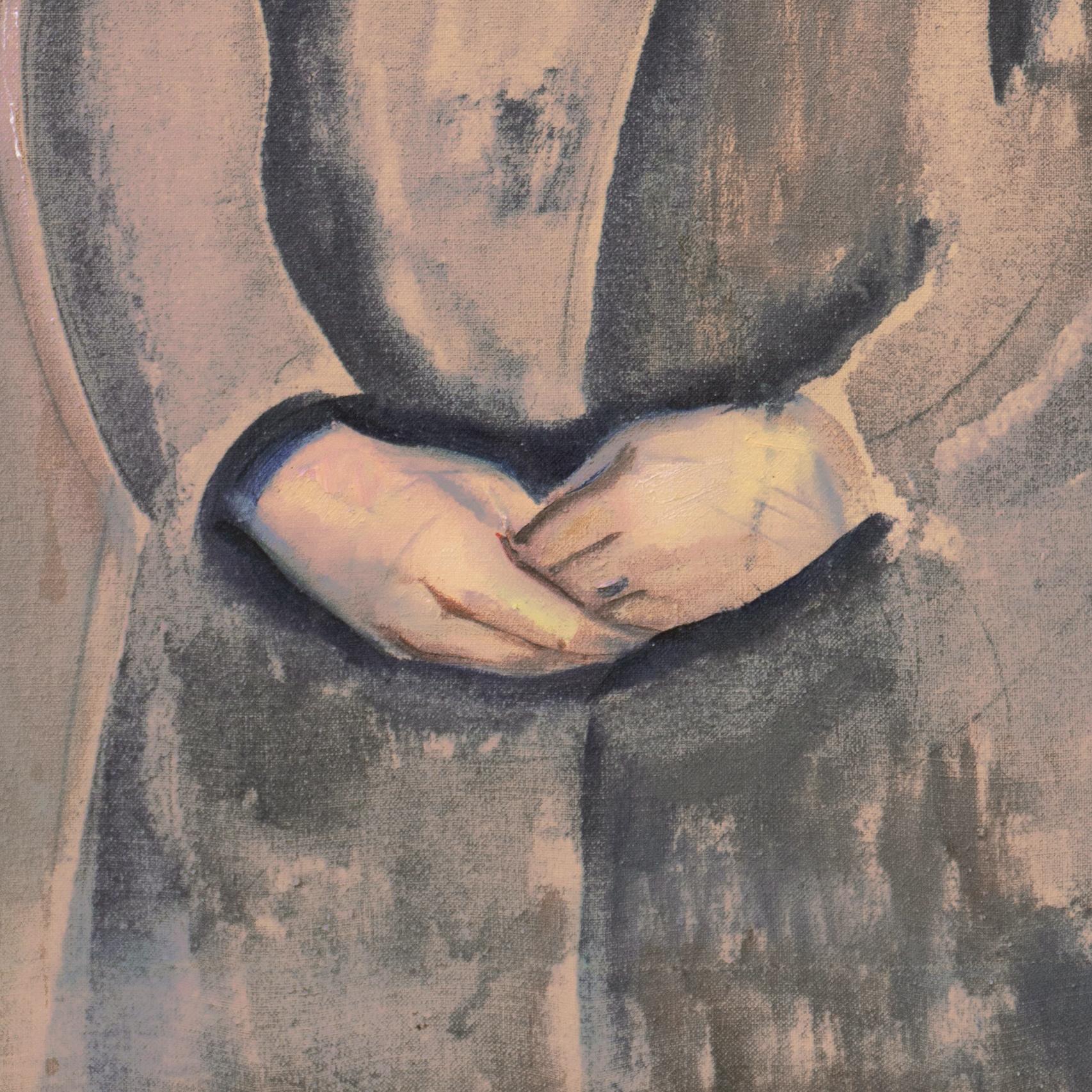 « Jeune femme portant une écharpe en cuivre », Paris, Salon d'automne, Bretagne, Skagen en vente 1