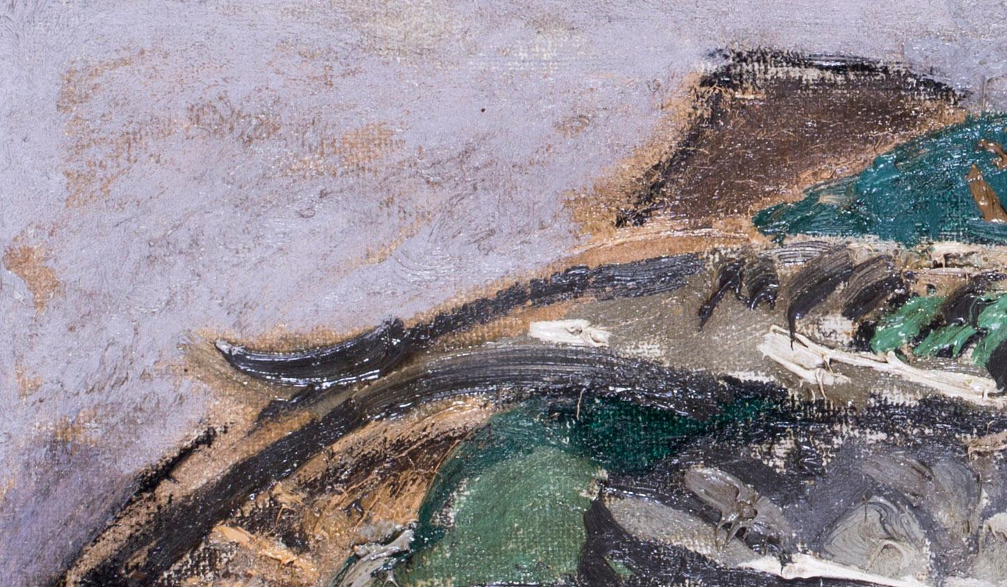 Rare peinture à l'huile de Walter Sickert représentant des maquereaux, britannique, début du 20e siècle en vente 2