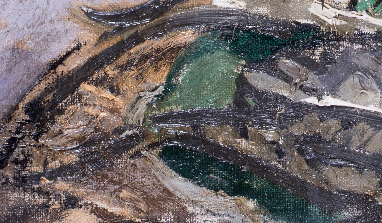 Rare peinture à l'huile de Walter Sickert représentant des maquereaux, britannique, début du 20e siècle en vente 3