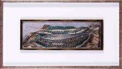 Rare peinture à l'huile de Walter Sickert représentant des maquereaux, britannique, début du 20e siècle