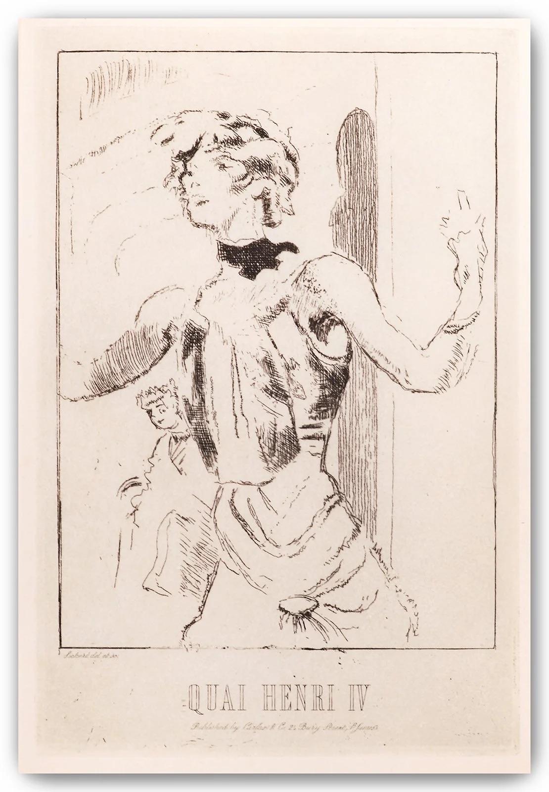 Dieppe, Quai Kenry IV - Print de Walter Sickert