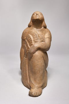 When the Lights Go On Again, Mid Century Cast Stone, Künstler der Cleveland School