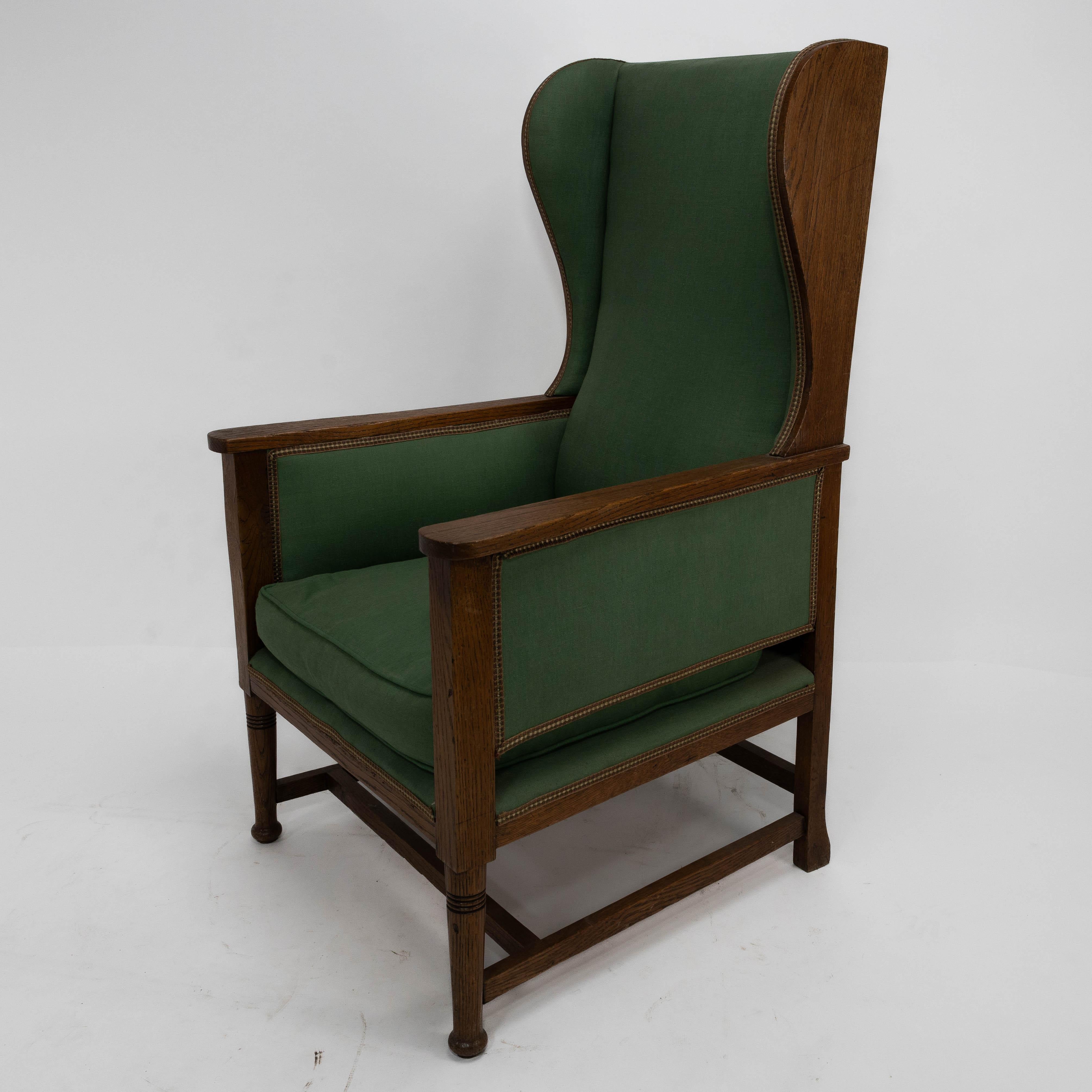 walter skull library chair