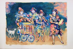 Musicians Troupe - Handsigned lithograph