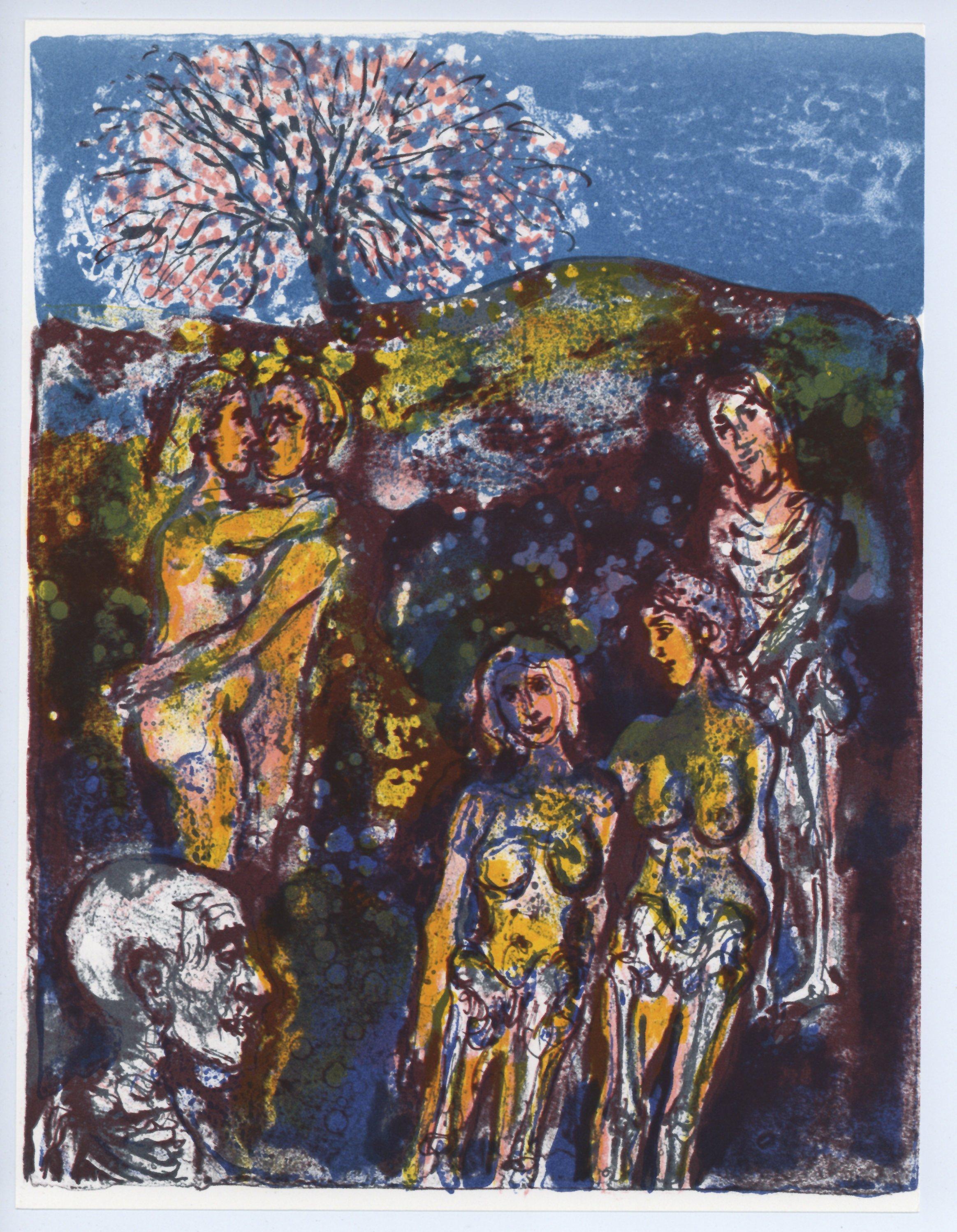 original lithograph - Print by Walter Spitzer