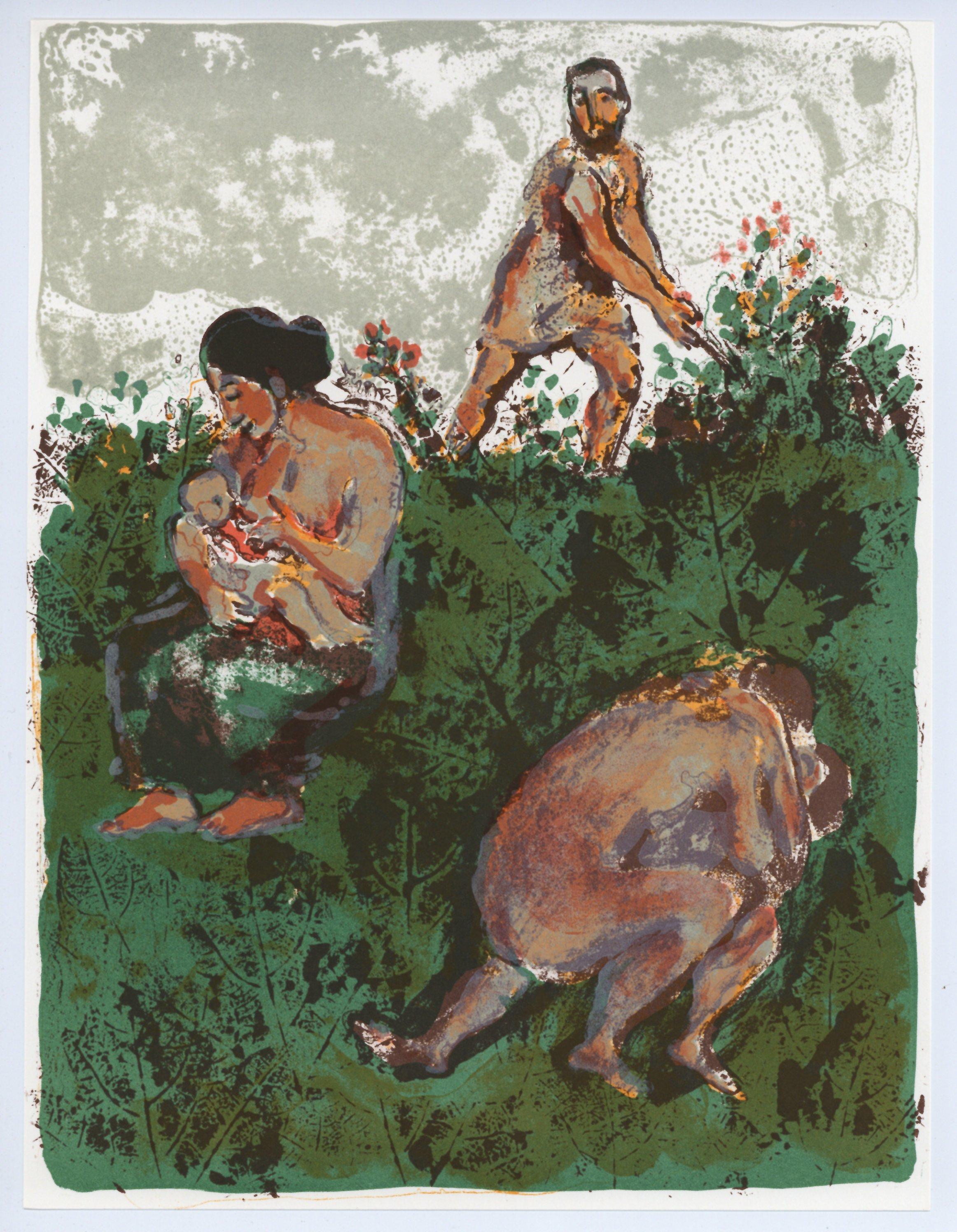 Originallithographie – Print von Walter Spitzer