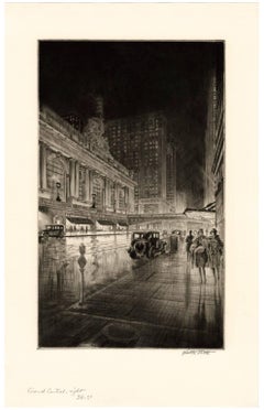 Grand Central, Nacht" - New Yorker Realismus der 1920er Jahre