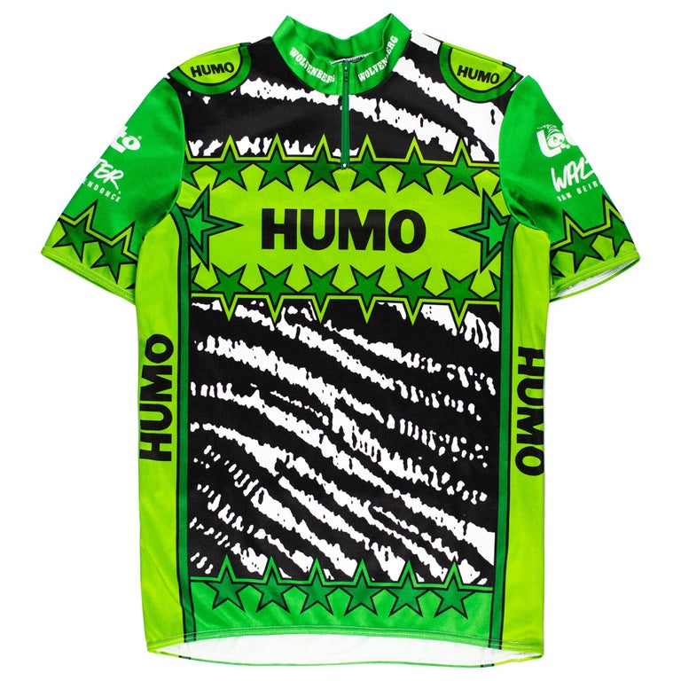 Walter Van Beirendonck 1989 Humo Cycling Jersey For Sale at 1stDibs | humo  simons