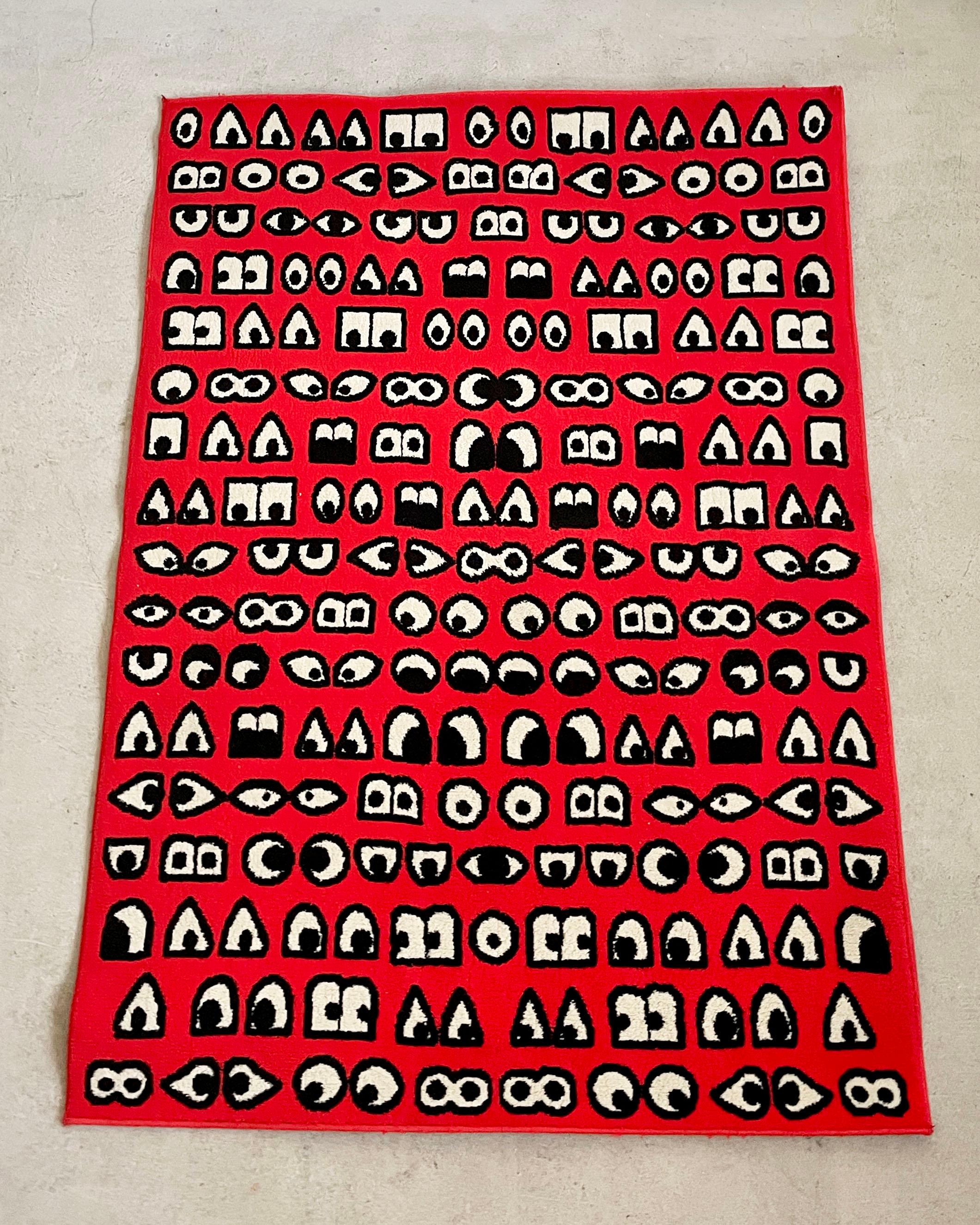Modern Walter van Beirendonck for IKEA, Limited Edition Art Carpet
