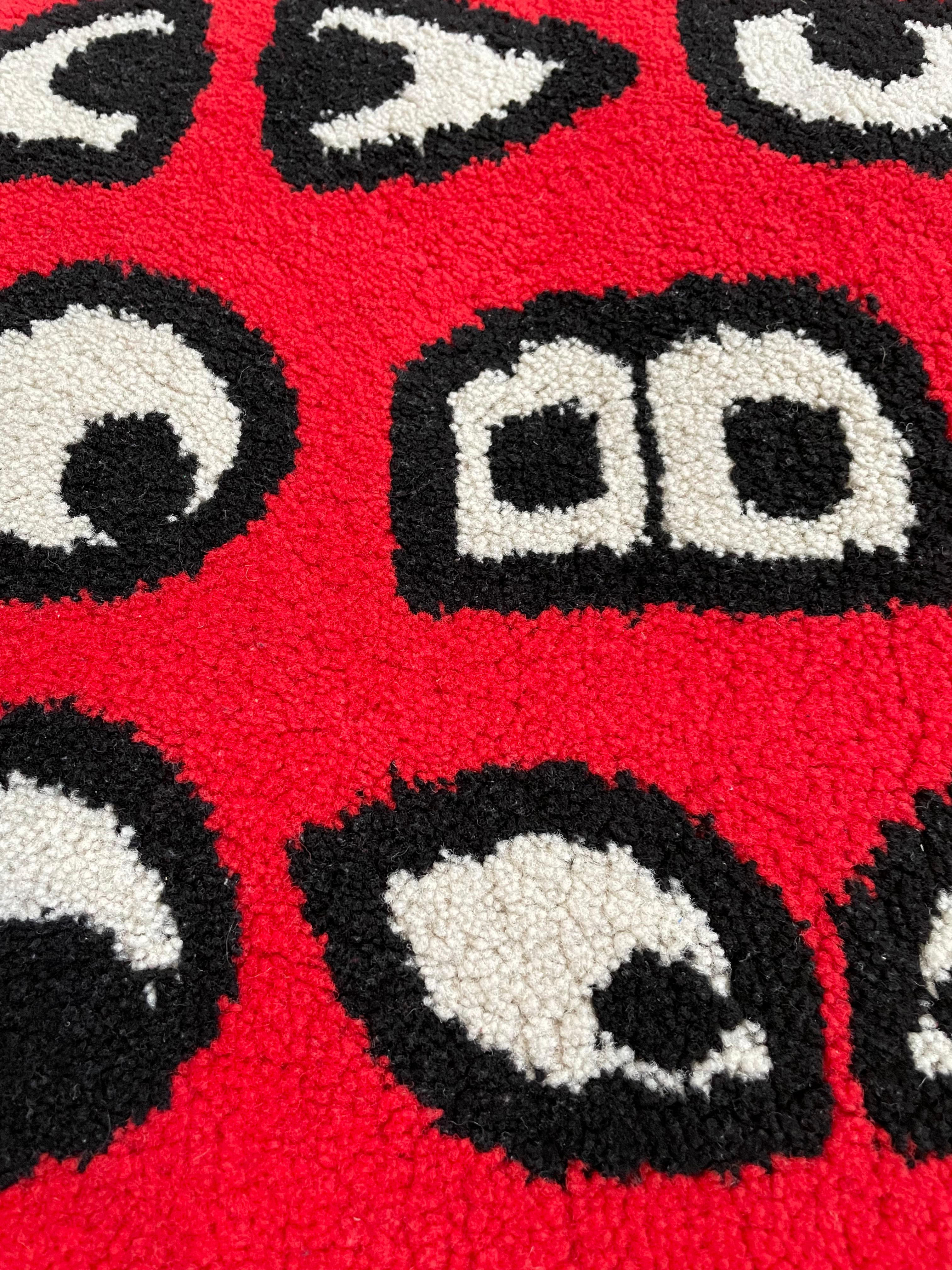 Walter van Beirendonck for IKEA, Limited Edition Art Carpet In Good Condition In Zagreb, HR