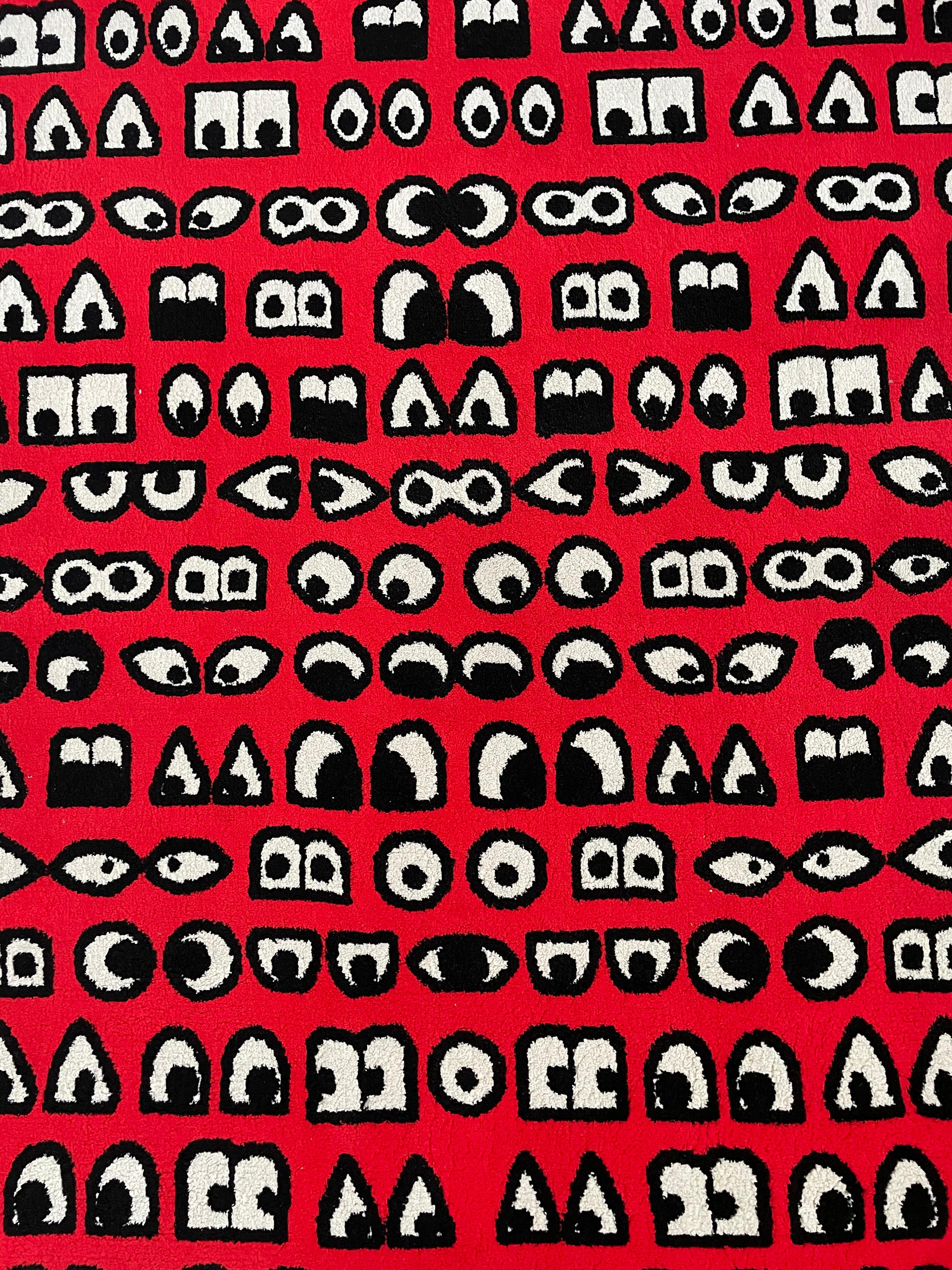 Contemporary Walter van Beirendonck for IKEA, Limited Edition Art Carpet