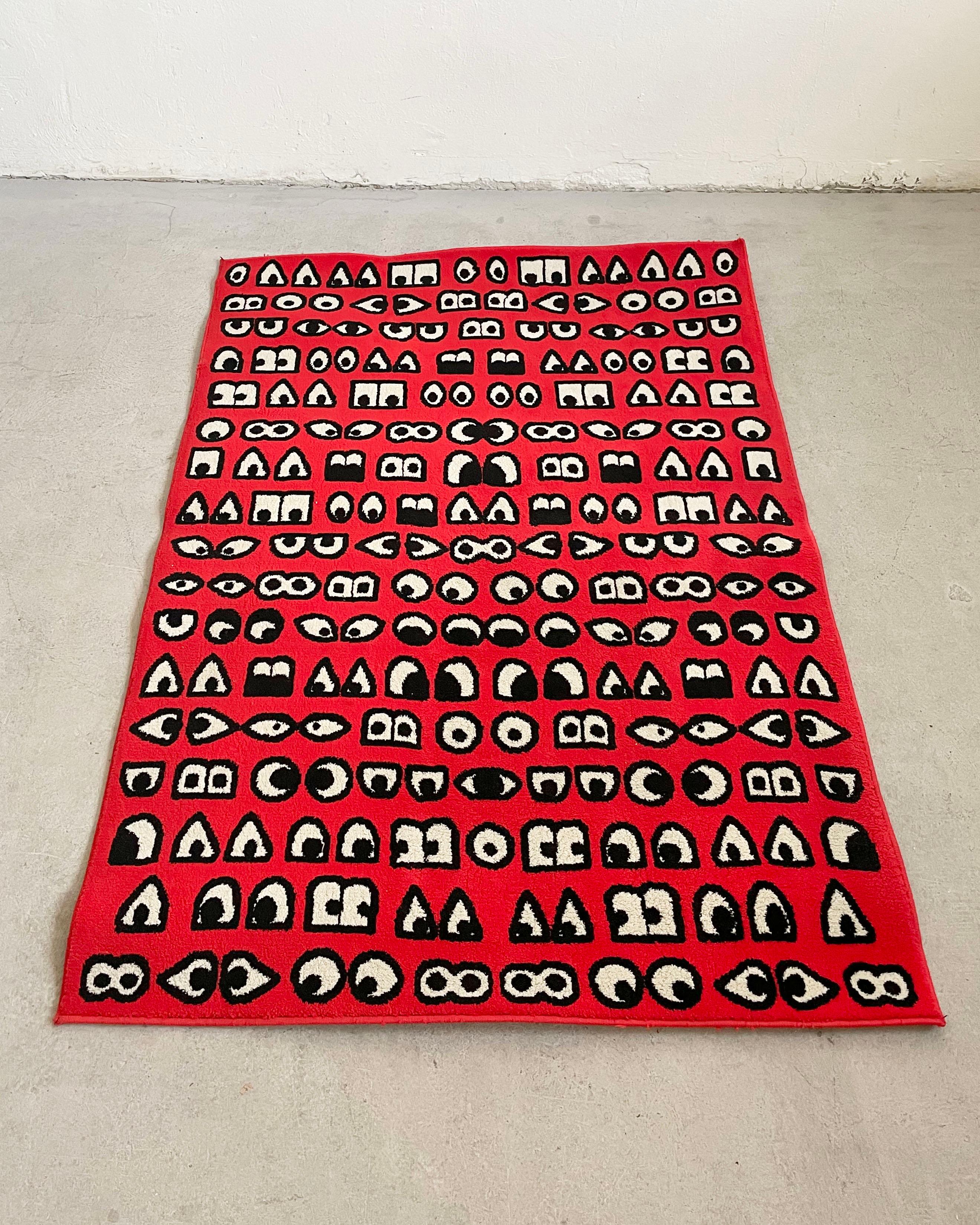 Walter van Beirendonck for IKEA, Limited Edition Art Carpet 1