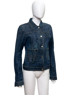 Walter van Beirendonck S/S 1998 "Kiss The Future" Denim Graffiti Jacket S