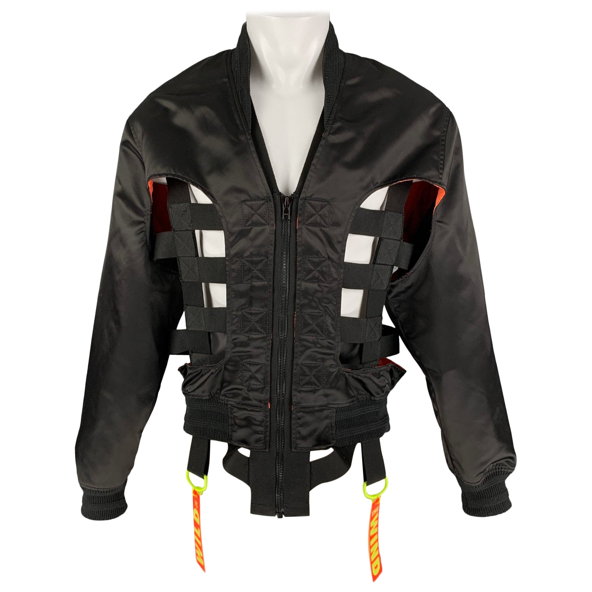WALTER VAN BEIRENDONCK SS 19 Wild is The Wind Collection Polyester Bomber Jacket