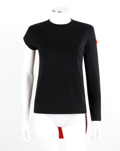 WALTER VAN BEIRENDONCK Wild & Lethal Trash c.1990's Asymmetric Dual Tone Top