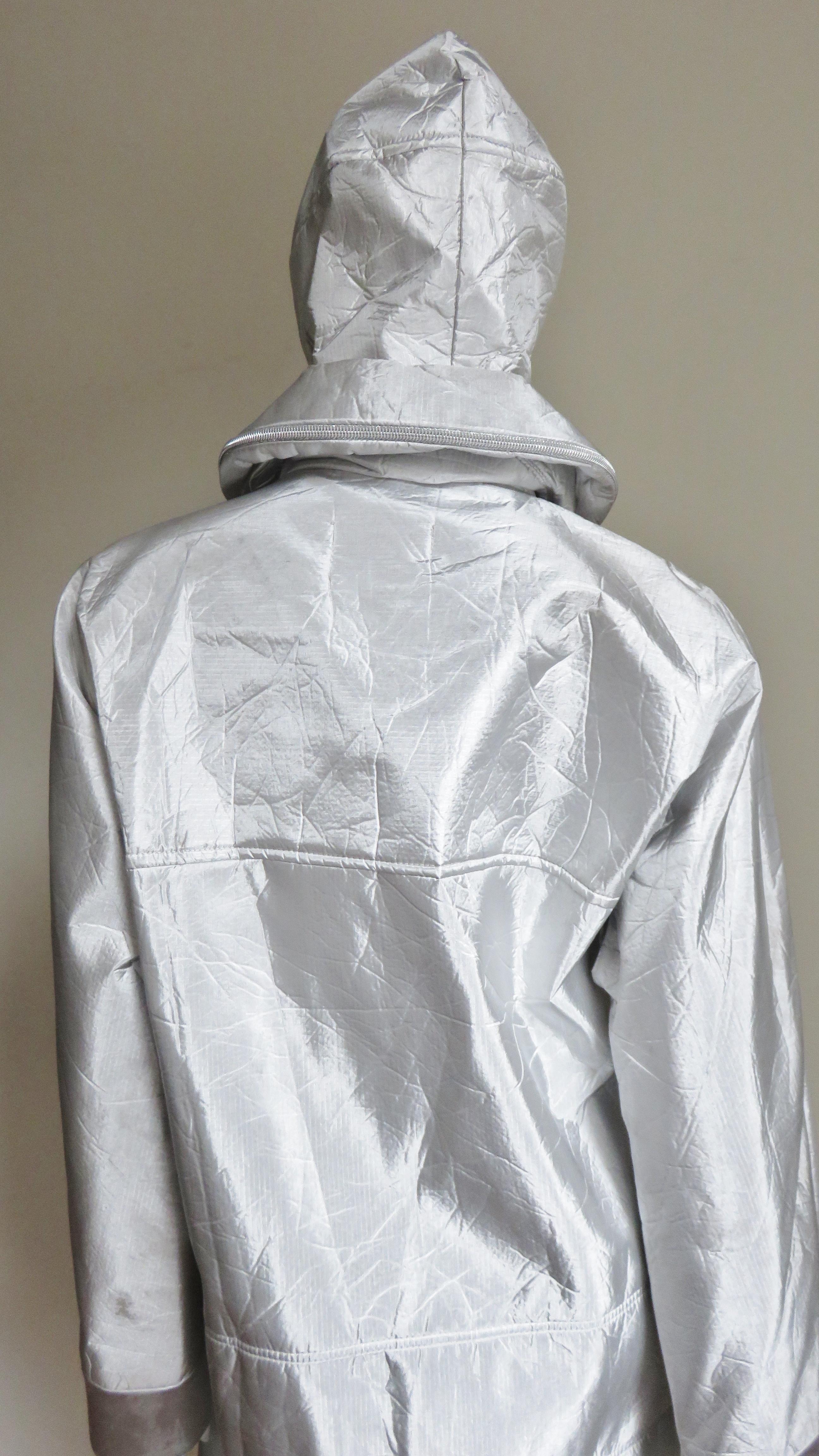 Walter Van Beirendonck Wild & Lethal Trash Convertible Coat to Jacket and Hood For Sale 6