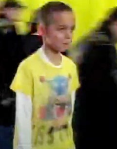 Walter van Beirendonck Wild&Lethal Trash F/W 1998 Yellow Alien Robot Longsleeve