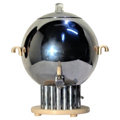American Art Deco Chrome Bakelite Samovar Walter Von Nessen