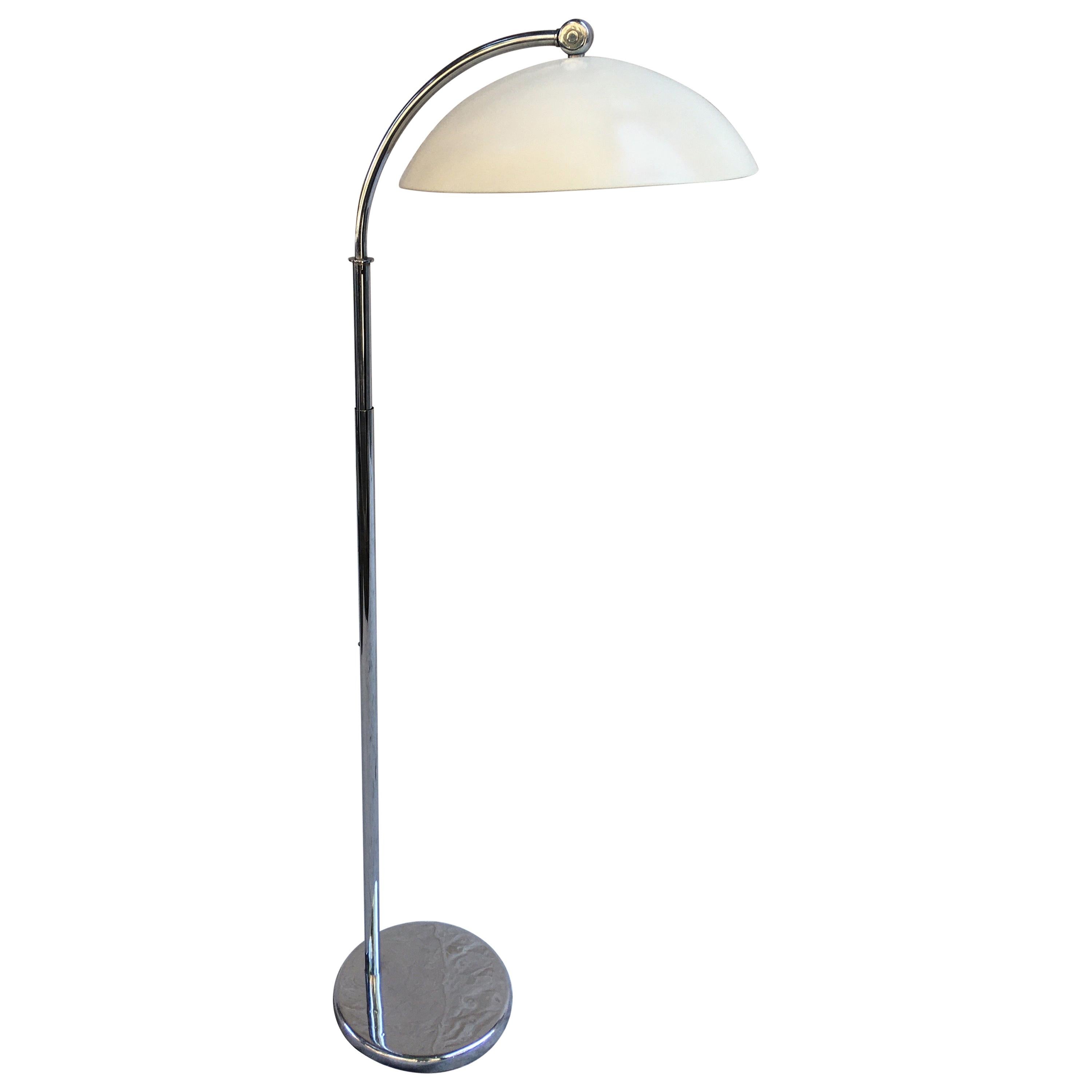 Walter Von Nessen Studios Adjustable Floor Lamp