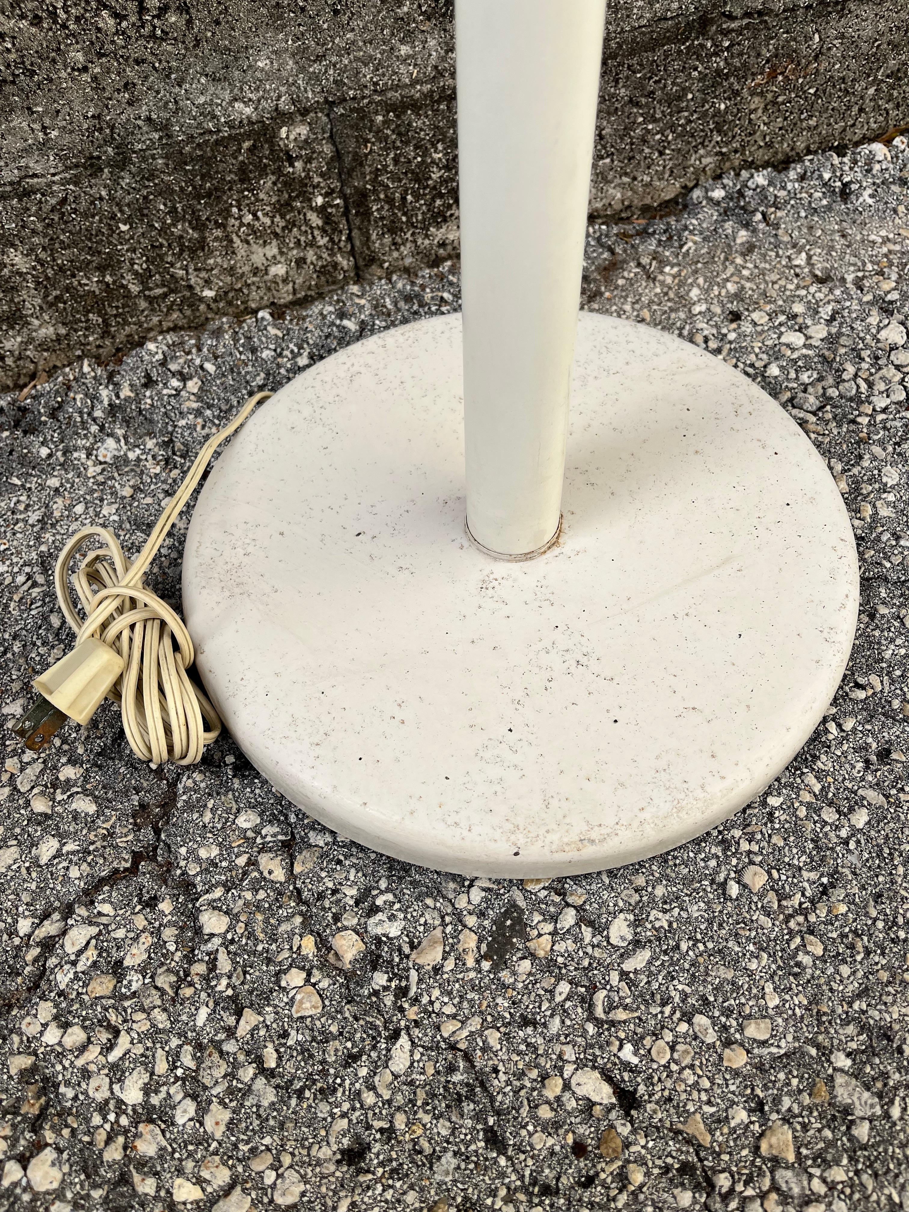 Late 20th Century Walter Von Nessen Studios Torchiere Floor Lamp. Circa 1970s. For Sale