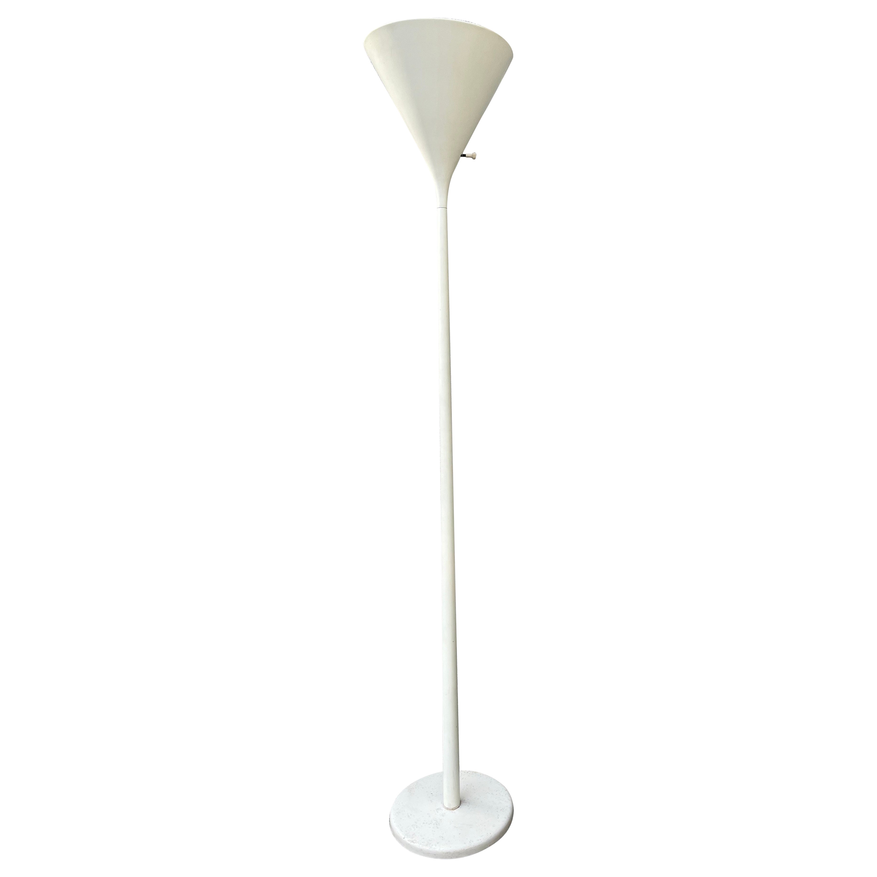 Walter Von Nessen Studios Torchiere Floor Lamp. Circa 1970s.