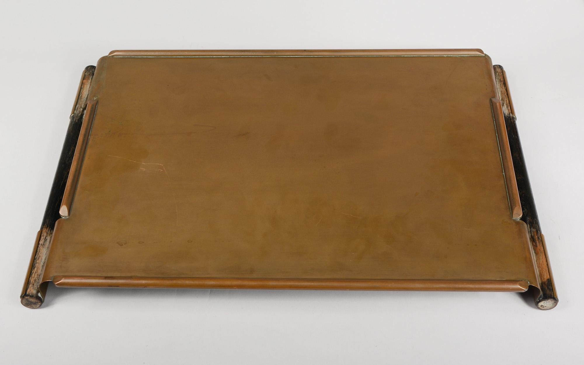 Mid-20th Century Walter Von Nessen Tray for Chase Brass and Copper Company