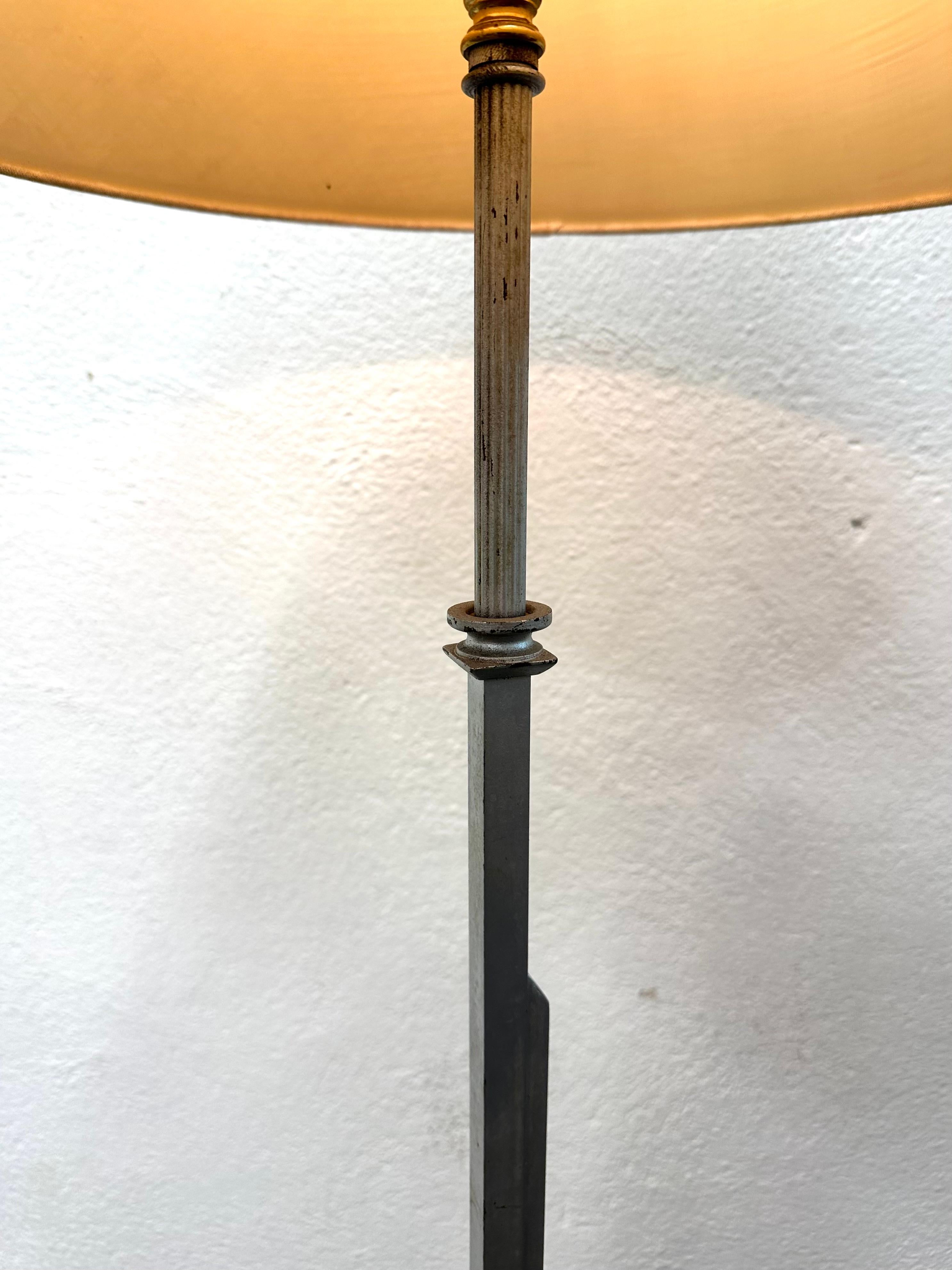 Art Deco Walter Von Nesson 'Skyscraper' Floor Lamp For Sale