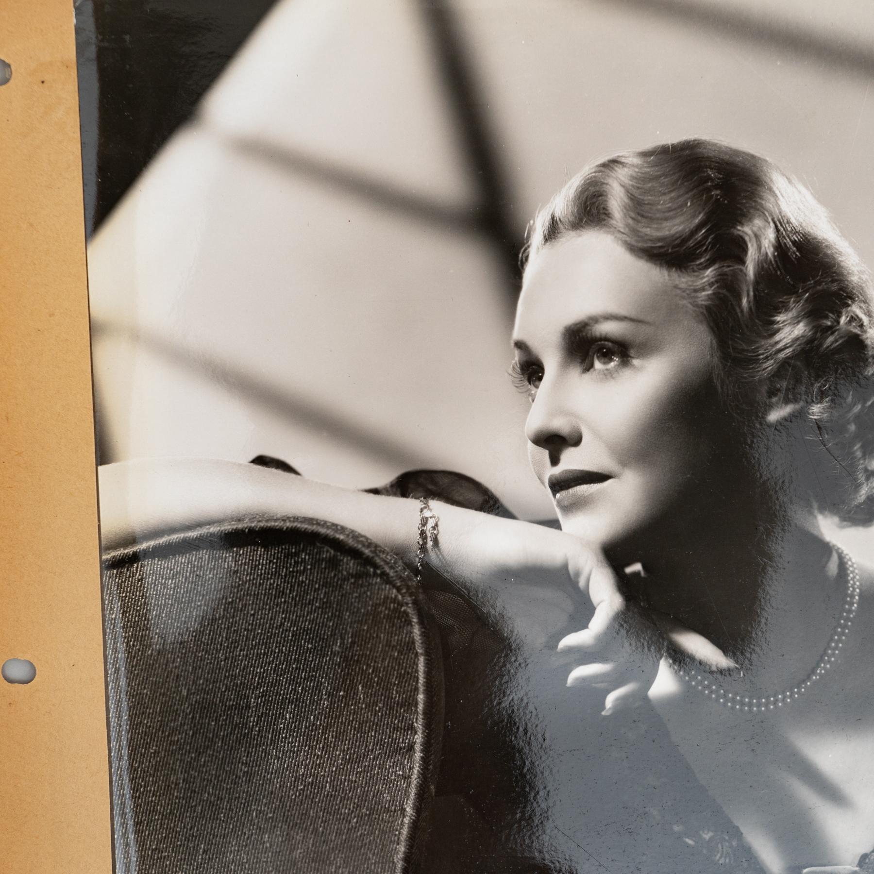 Walter Wagner. Fotografie von Madeline Carroll in dem Film 