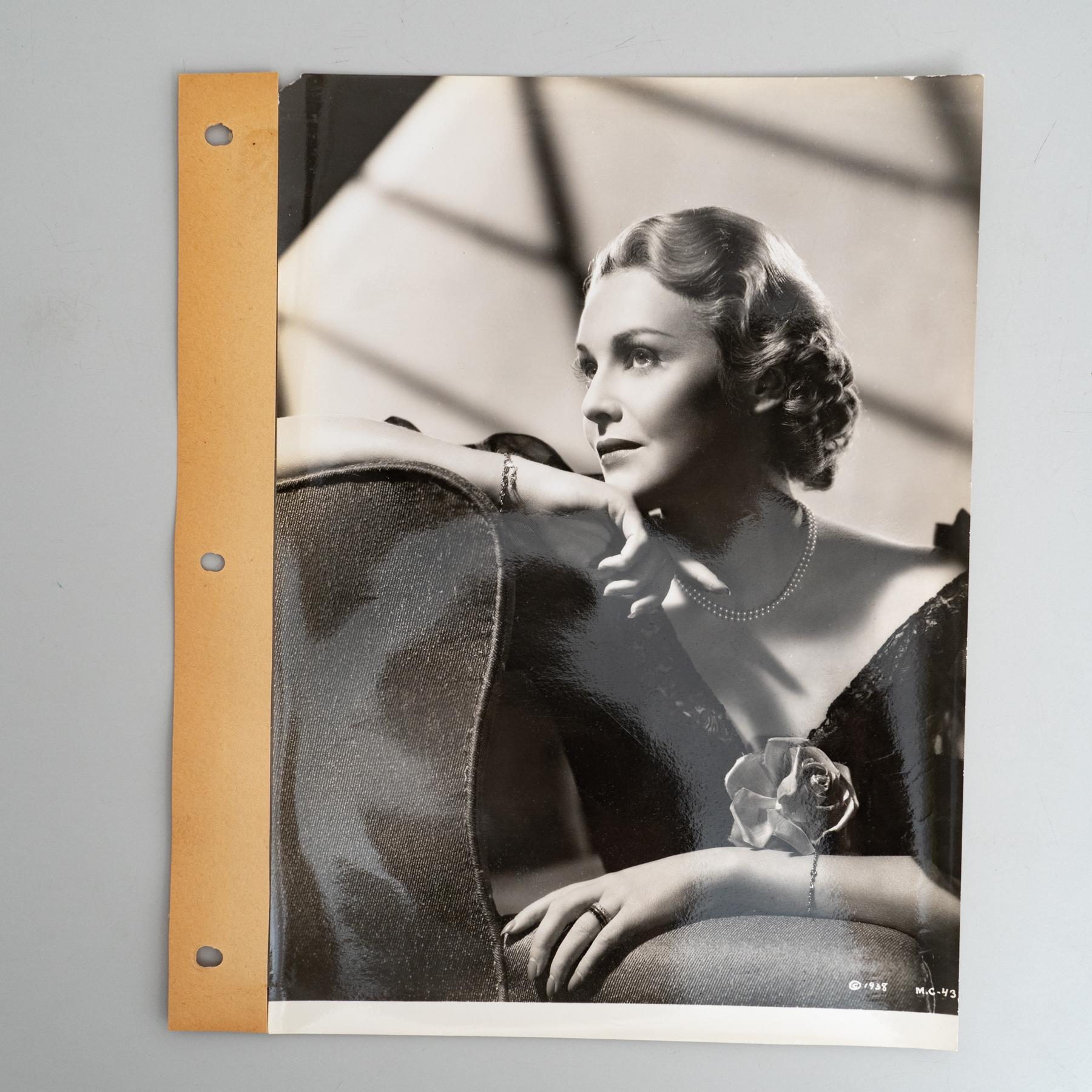 Walter Wagner. Fotografie von Madeline Carroll in dem Film 