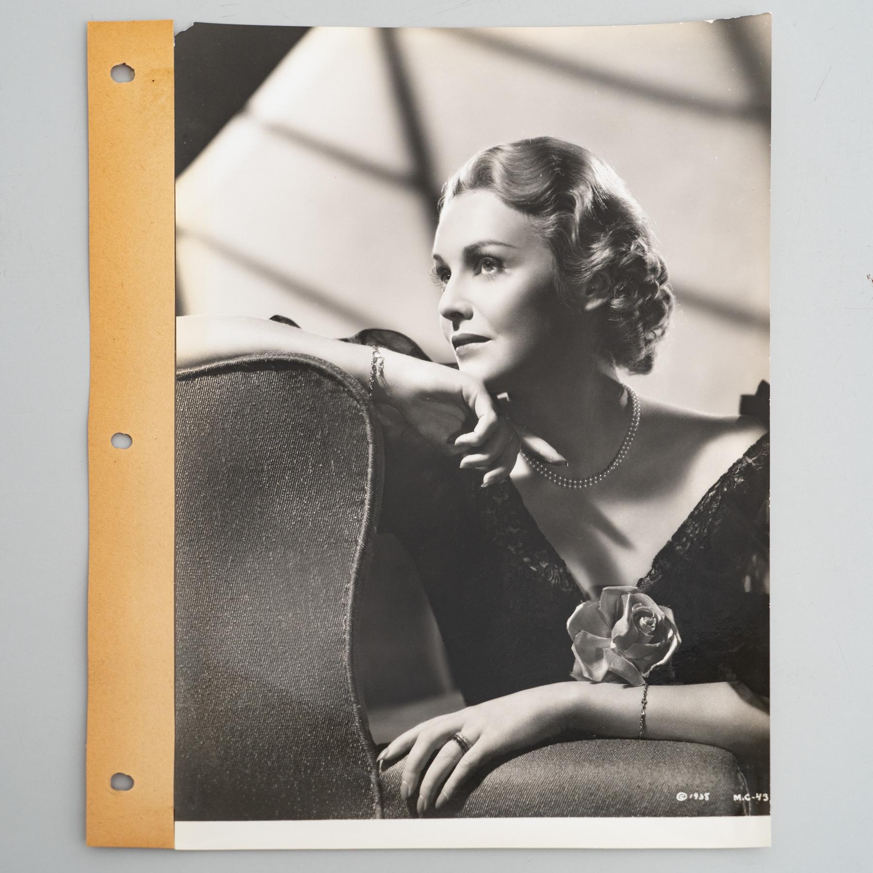 Walter Wagner. Fotografie von Madeline Carroll in dem Film 