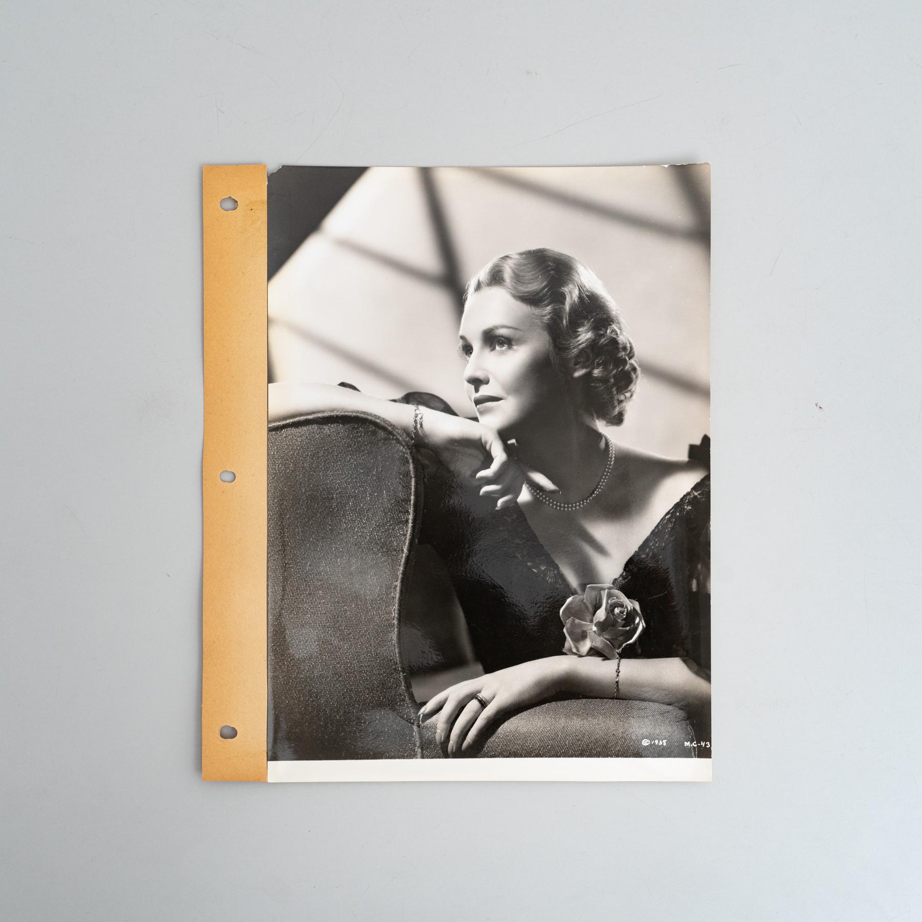 Walter Wagner. Fotografie von Madeline Carroll in dem Film 