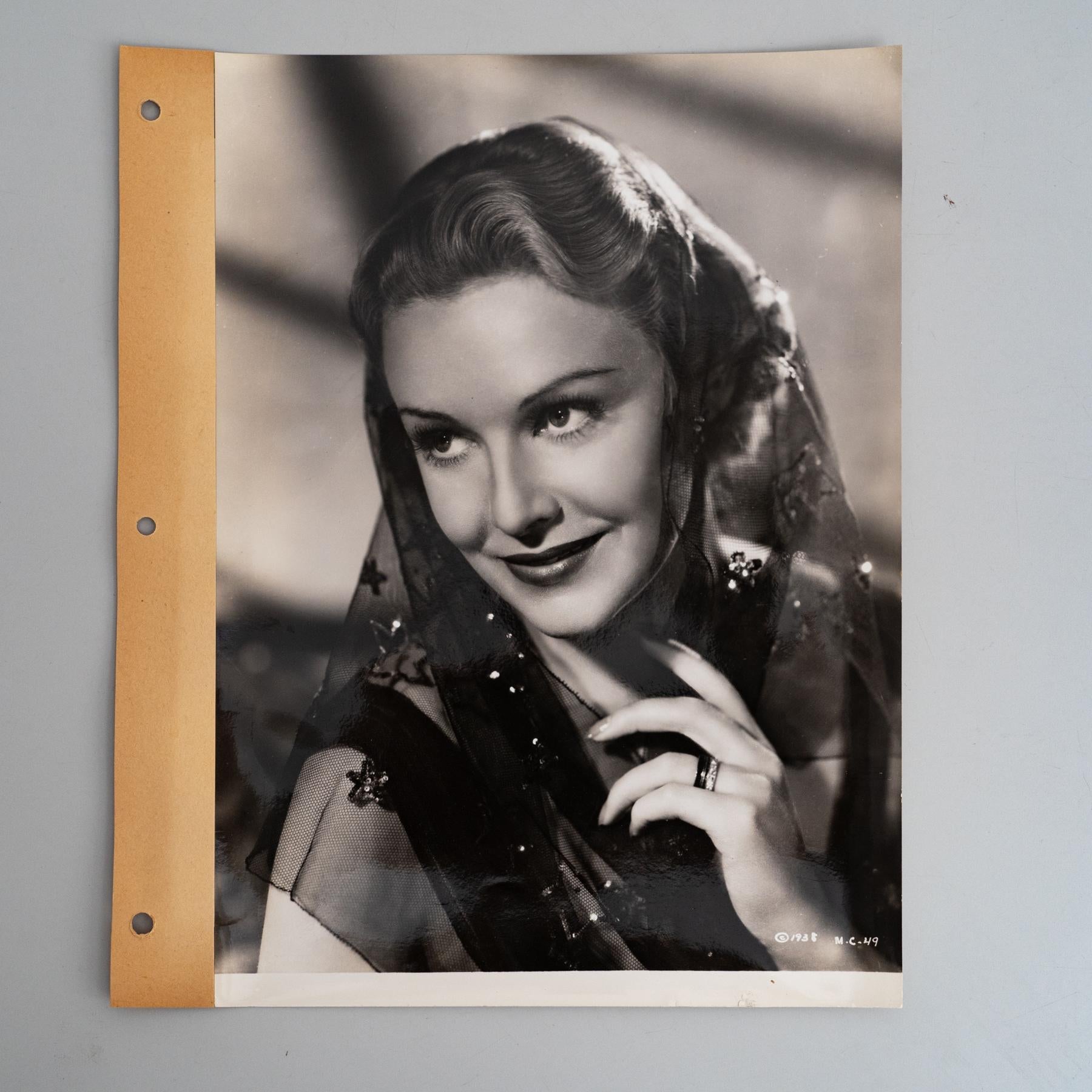 Walter Wagner. Fotografie von Madeline Carroll in dem Film 