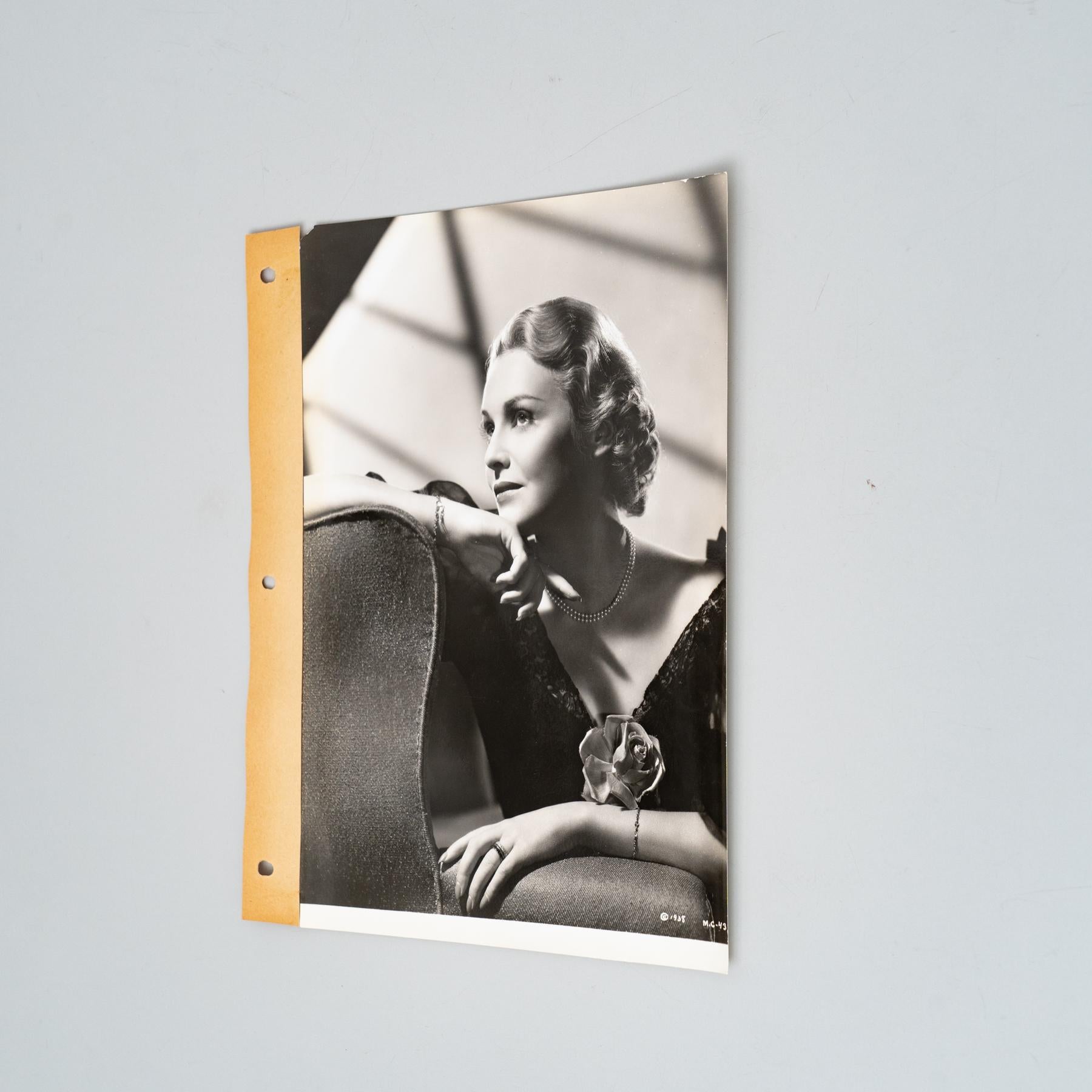 Walter Wagner. Fotografie von Madeline Carroll in dem Film 
