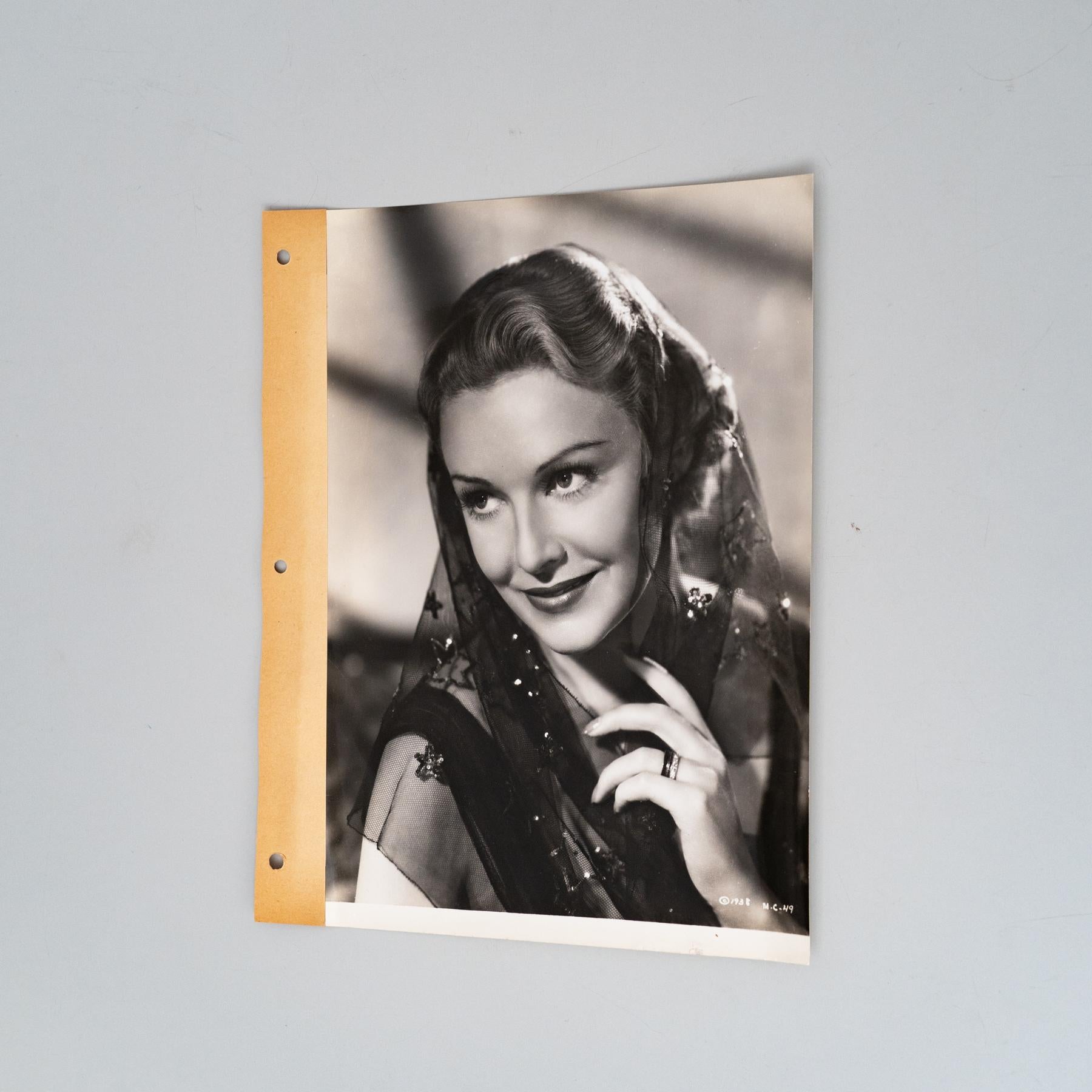 Walter Wagner. Fotografie von Madeline Carroll in dem Film 