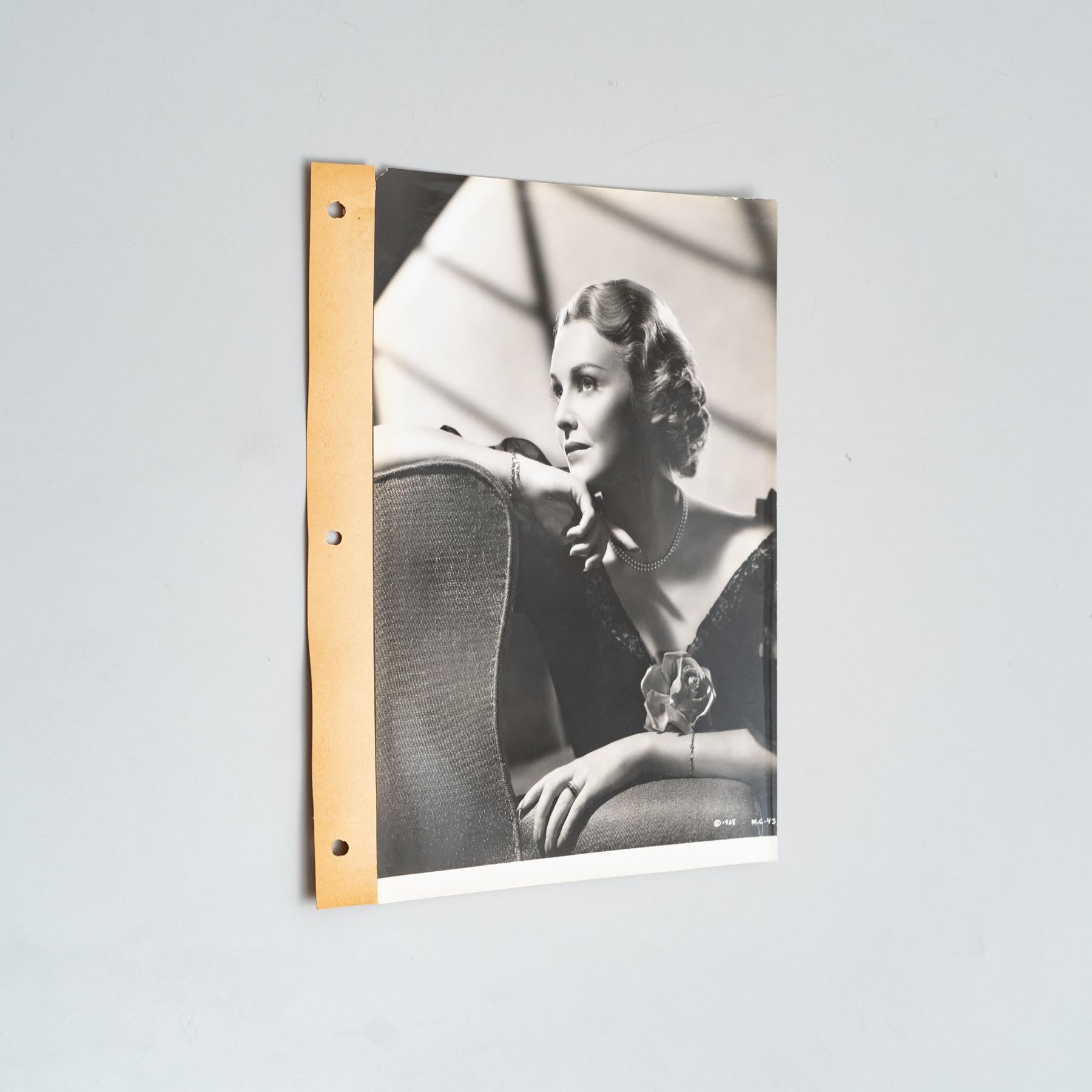 Walter Wagner. Fotografie von Madeline Carroll in dem Film 