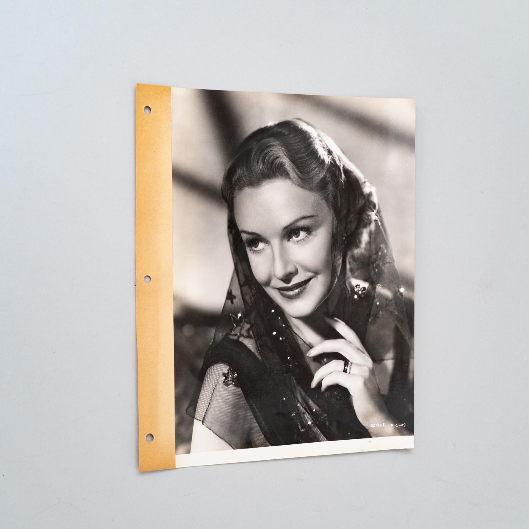 Walter Wagner. Fotografie von Madeline Carroll in dem Film 