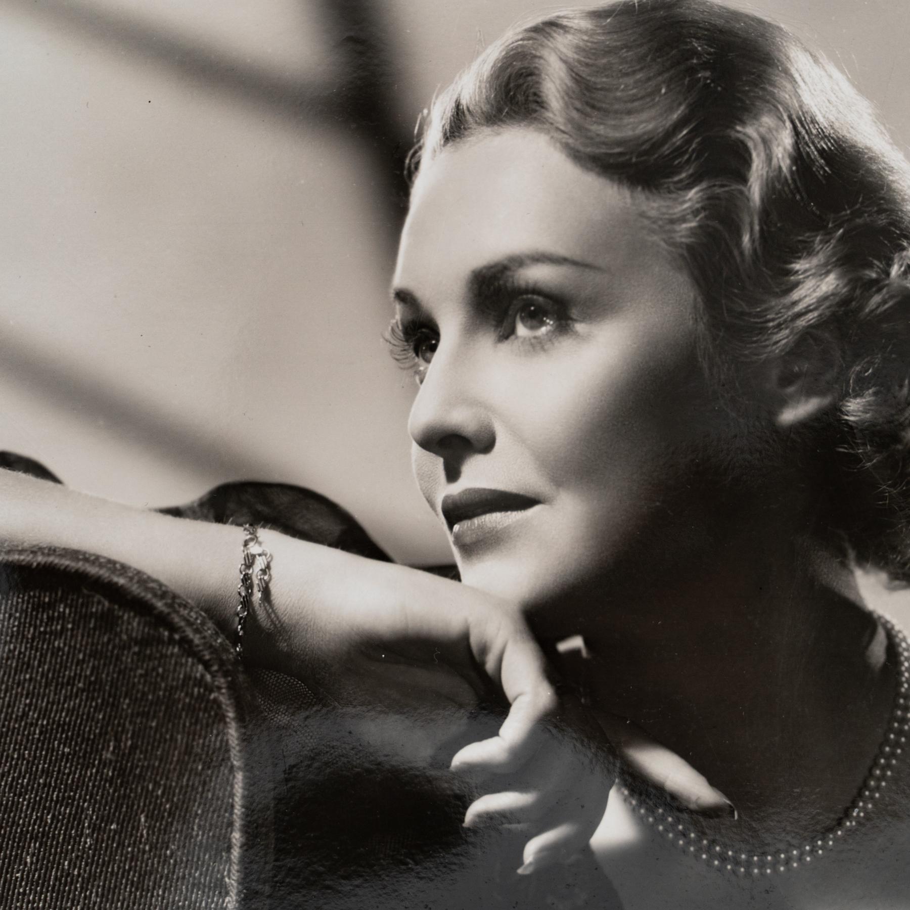 Walter Wagner. Fotografie von Madeline Carroll in dem Film 