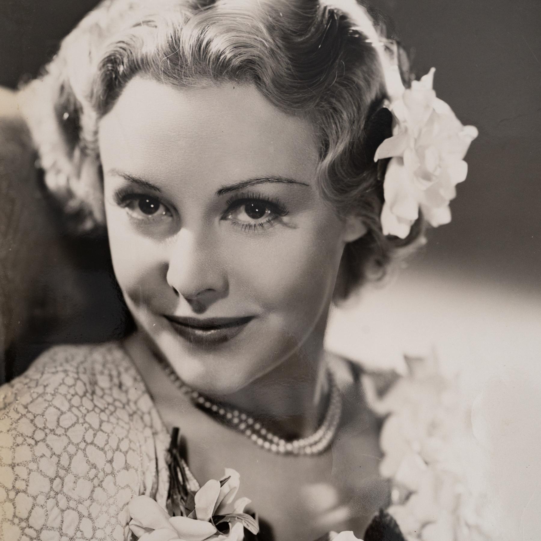 Walter Wagner. Fotografie von Madeline Carroll in dem Film 